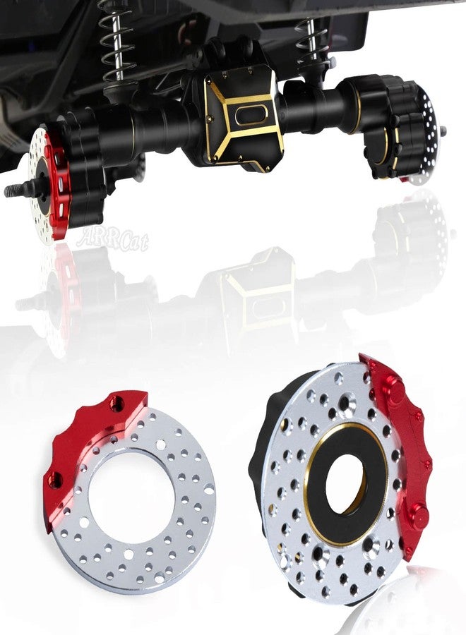 ARRCat Brass Outer Portal Drive Housing Knuckle Cover Upgrades Part for TRX-4/TRX-6 Crawler RC Car, 8PCS Outer Portal Drive Housing Knuckle Cover,Black - Image 5